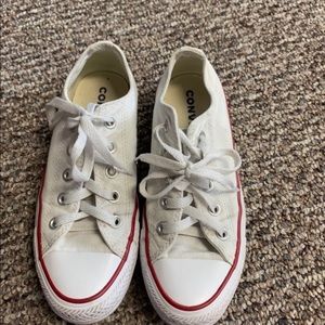 Classic white converse